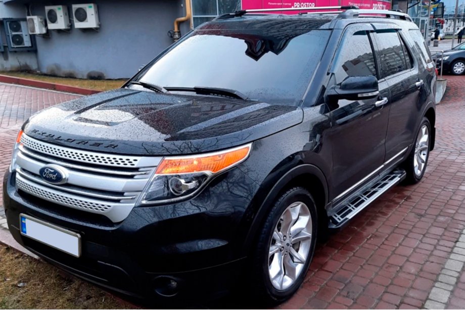 Ford Explorer 2011-2019 Estribos Laterales Sunrise (2 uds., Aluminio) Image