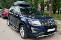 Ford Explorer 2011-2019 Estribos Laterales RedLine V1 (2 uds., Aluminio) foto 1