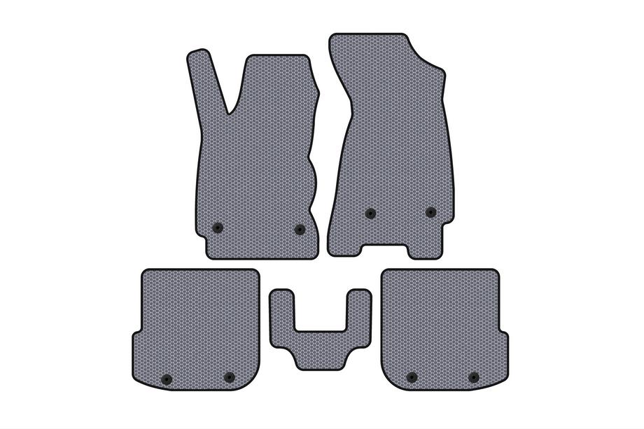 Audi A4 B5 1994–2001 Alfombrillas de goma Carsuit (Sedán, gris) Image