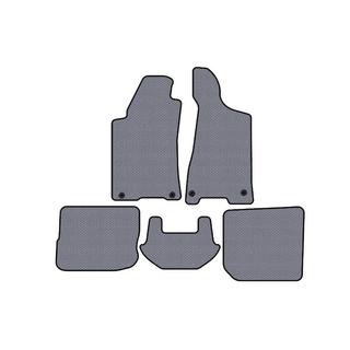 Alfombrillas de goma Carsuit (1991-1996, Sedan, gris) Audi 80/90 1987-1996 foto 1
