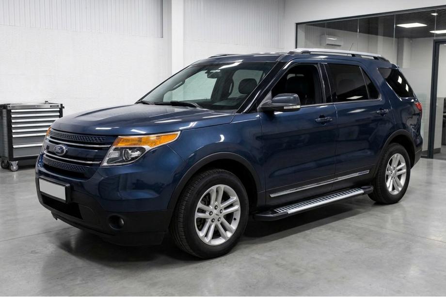 Ford Explorer 2011-2019 Estribos Laterales Line (2 uds., Aluminio) Image