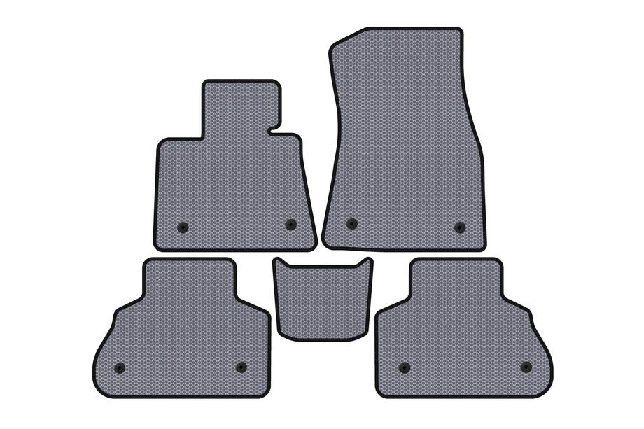 BMW X5 G05 2019–2026 Alfombrillas de Goma Carsuit (Gris) Foto 1