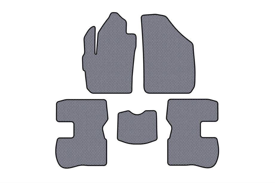 Chery Kimo 2007-2015 Alfombrillas de Goma Carsuit (Gris) Image