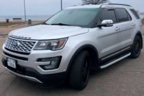 Ford Explorer 2011-2019 Estribos laterales Fullmond (2 uds., aluminio) foto 6