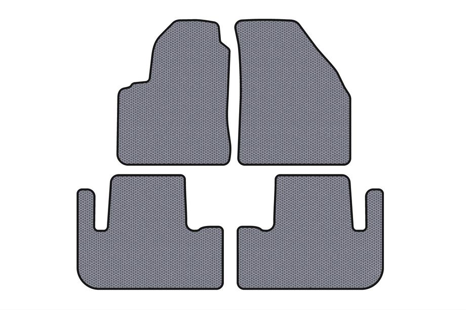 Chevrolet Tacuma/Rezzo 2000-2008 Alfombrillas de Goma Carsuit (Gris) Foto 1