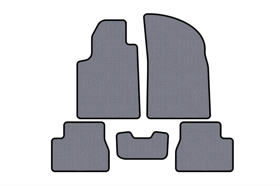 Citroen C-3 2002-2009 Alfombrillas de Goma Carsuit (Gris) Foto 1