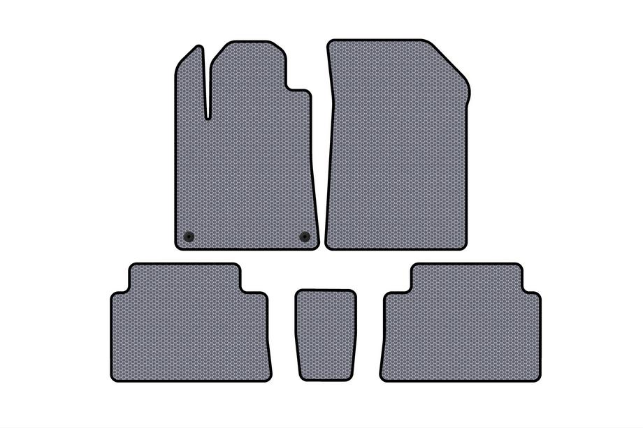Citroen C-5 2001-2008 Alfombrillas de Goma Carsuit (Gris) Image
