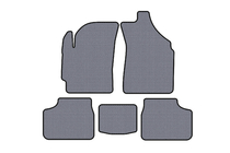 Daewoo Matiz 1998-2008 Alfombrillas de Goma Carsuit (Gris) foto 1