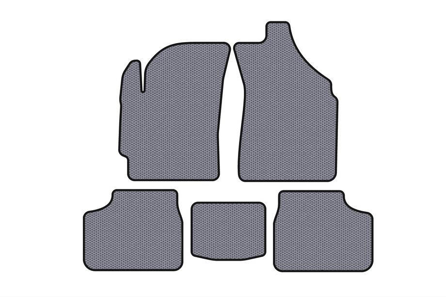 Daewoo Matiz 2009-2015 Alfombrillas de Goma Carsuit (Gris) Image