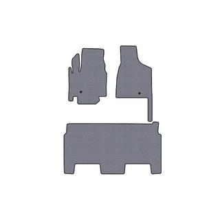 Alfombrillas de Goma Carsuit (2008-2020, 2 Filas, 8 Plazas/Equipamiento SXT, Gris) Dodge Grand Caravan V 2008-2020 foto 1
