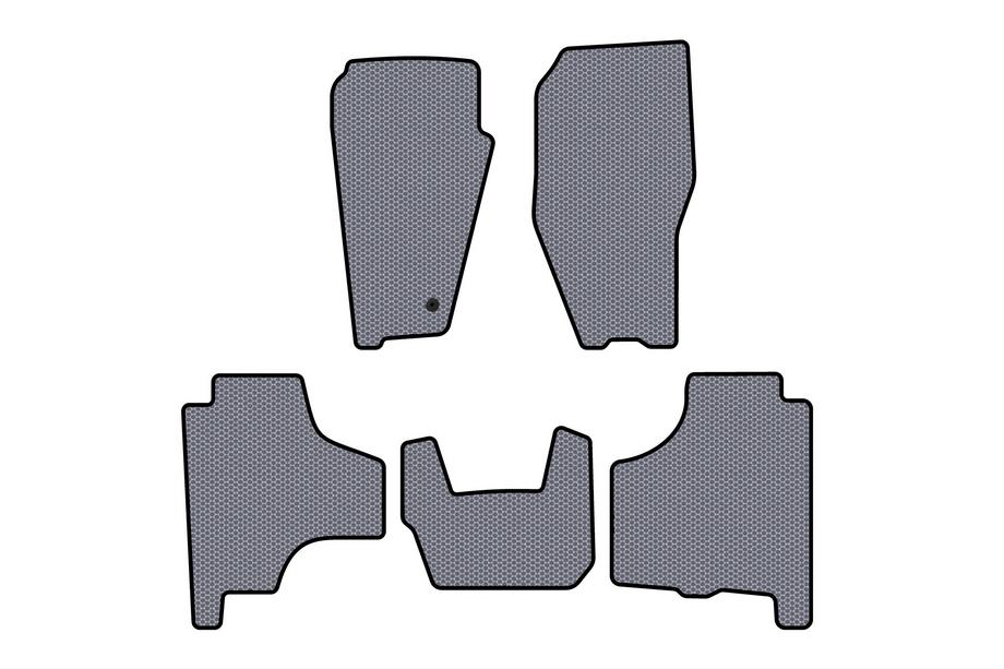 Dodge Nitro 2006-2011 Alfombrillas de Goma Carsuit (Gris) Image
