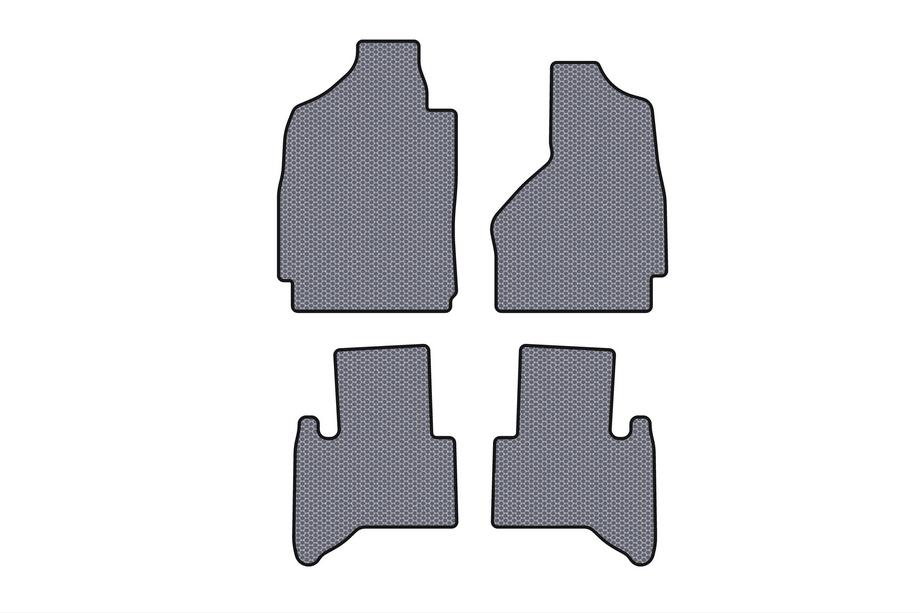 Dodge RAM (DR/DH/D1/DC/DM) 2002–2009 Alfombrillas de goma Carsuit (2002-2009, gris) Image
