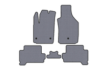 Fiat 500/500L 2013-2022 Alfombrillas de goma Carsuit (HB, Eléctrico, Gris) foto 1