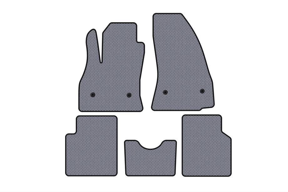 Fiat 500/500L 2013-2022 Alfombrillas de goma Carsuit (para 500L, gris) Image