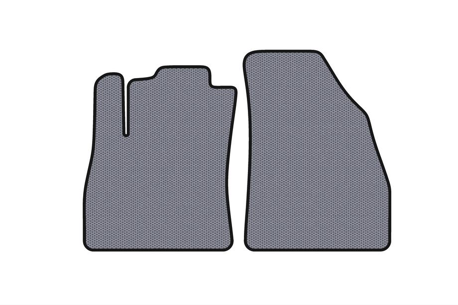 Fiat Fiorino/Qubo 2008-2024 Alfombrillas de goma delanteras Carsuit (Gris) Foto 1