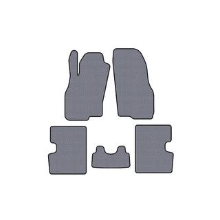 Alfombrillas de Goma Carsuit (HB, 5 Puertas, Pre-Restyling, Gris) Fiat Punto Grande/EVO 2006-2018 foto 1