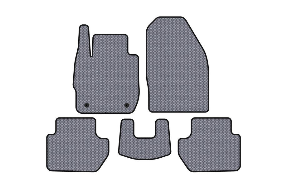 Ford Ka 2016- Alfombrillas de Goma Carsuit (SD, Gris) Image