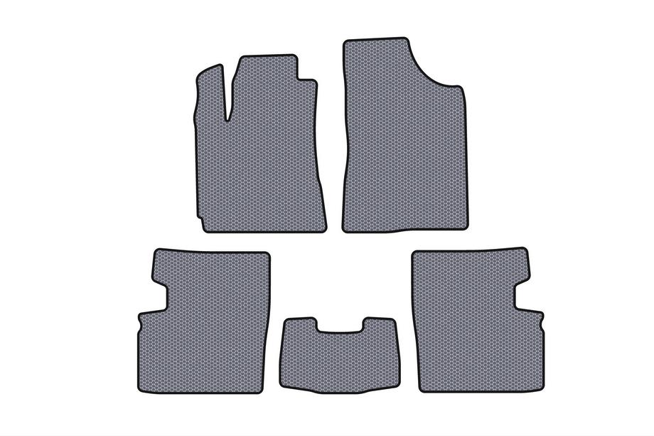 Geely Emgrand EC7 2009- Alfombrillas de goma Carsuit (2009-2014, HB, 5 puertas, gris) Foto 1