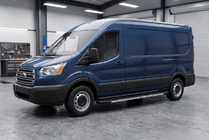 Ford Transit 2000–2014 Estribos Laterales Duru (2 uds., Aluminio) foto 1
