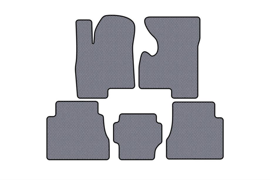 Hummer H2 2002-2009 Alfombrillas de Goma Carsuit (Gris) Image