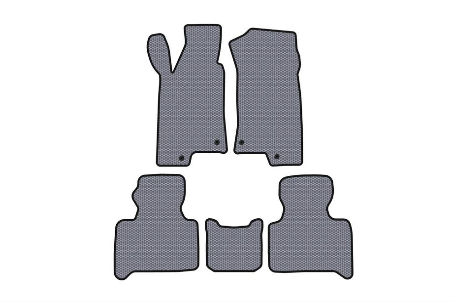Hummer H3 2005-2010 Alfombrillas de Goma Carsuit (Gris) Image
