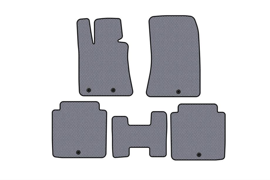Hyundai Equus 2009-2016 Alfombrillas de Goma Carsuit (Gris) Image