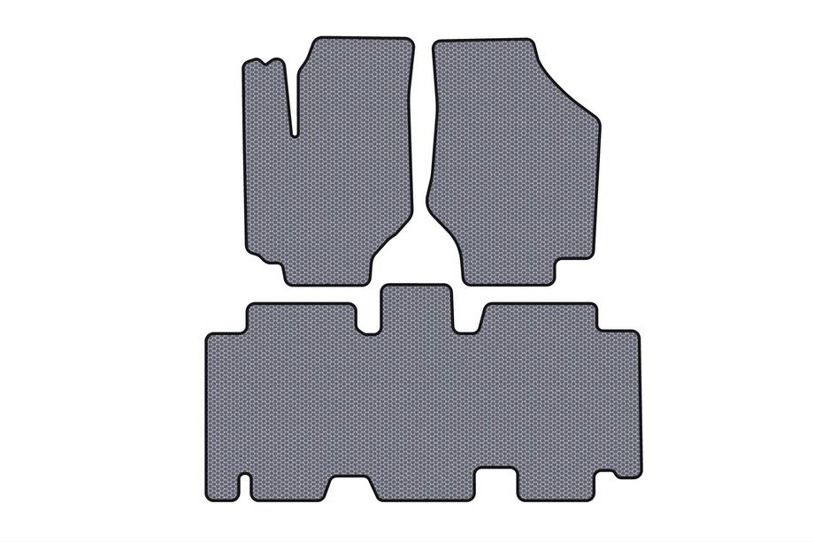 Hyundai Trajet 2000-2007 Alfombrillas de Goma Carsuit (Gris) Image
