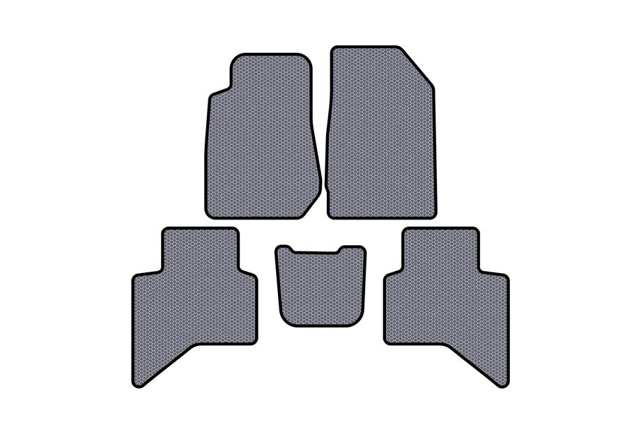 Isuzu D-Max 2019- Alfombrillas de Goma Carsuit (Gris) Image