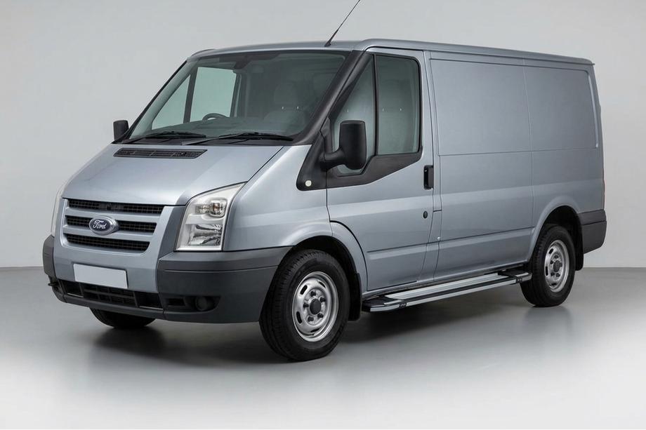 Ford Transit 2000–2014 Estribos Laterales Rainbow (2 uds., Aluminio) Image