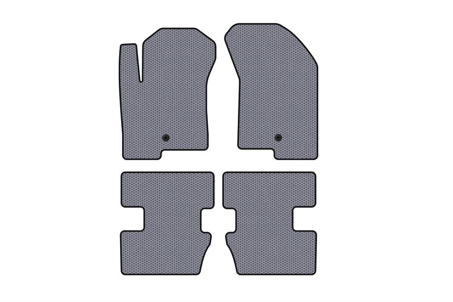 Jeep Compass 2006-2016 Alfombrillas de Goma Carsuit (2006-2011, Gris) Foto 1