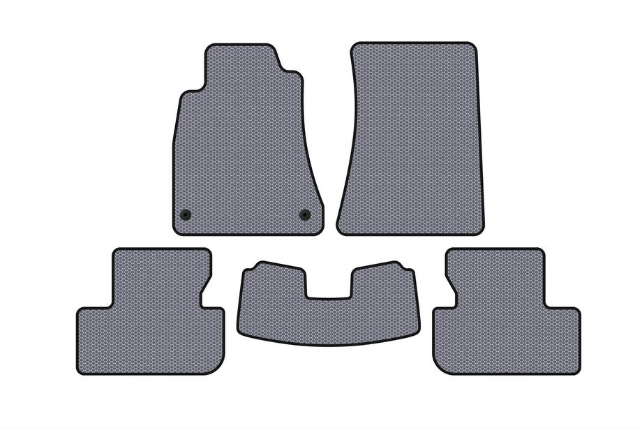 Lexus IS 2005-2013 Alfombrillas de goma Carsuit (SD, Traccion 2WD, Gris) Foto 1
