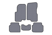 Smart 1998-2007 Alfombrillas de Goma Carsuit (2003-2007, Forfour, Gris) foto 1