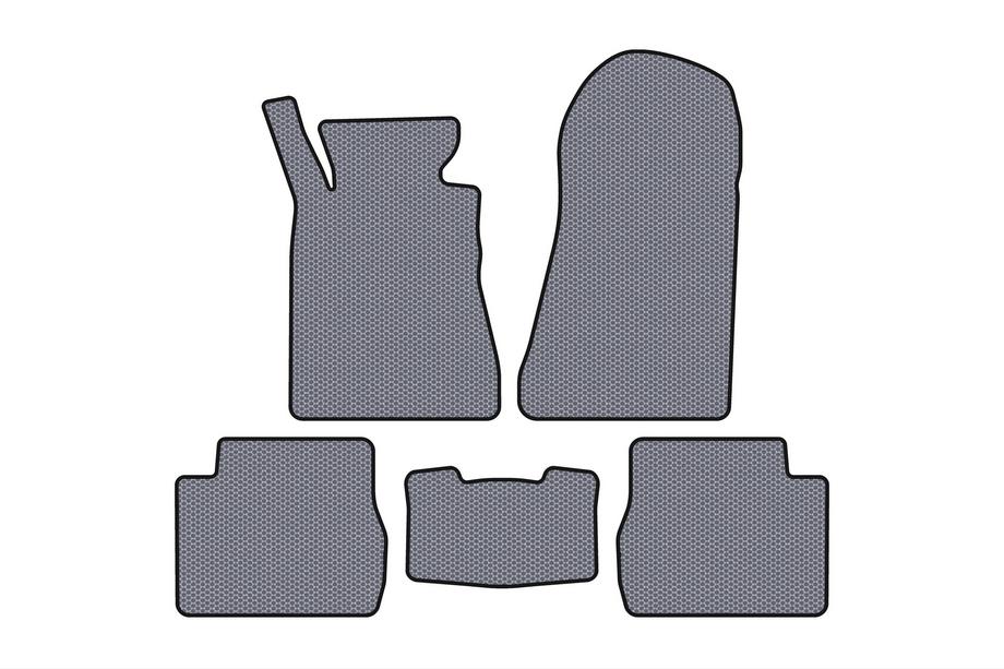 Mercedes W201 (190) 1982-1993 Alfombrillas de Goma Carsuit (SD, Gris) Image