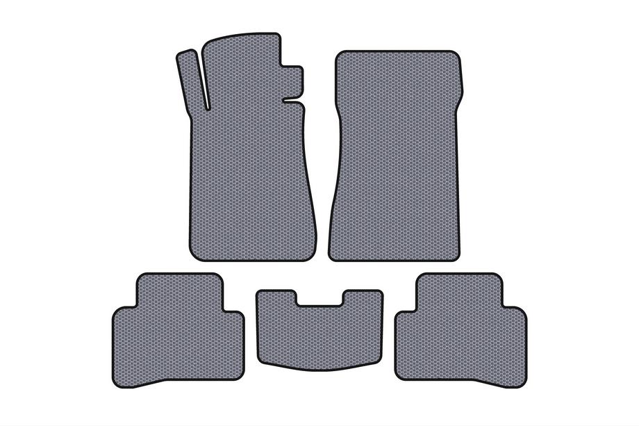 Mercedes C-class W202 1993-2001 Alfombrillas de Goma Carsuit (SD, Gris) Image