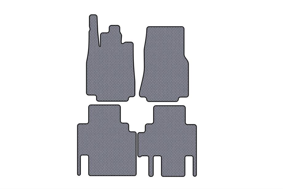 Mercedes Vaneo W414 2001-2005 Alfombrillas de Goma Carsuit (Gris) Image