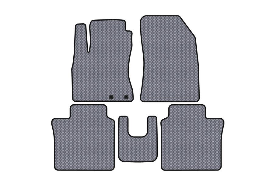 Nissan Note 2012-2020 Alfombrillas de Goma Carsuit (HB, Gris) Image