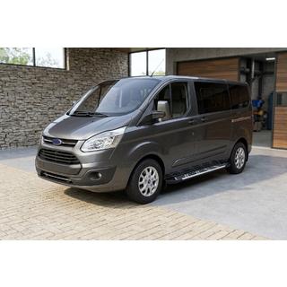 Estribos Laterales Sunrise (2 uds., Aluminio) Ford Custom 2013-2022 foto 1