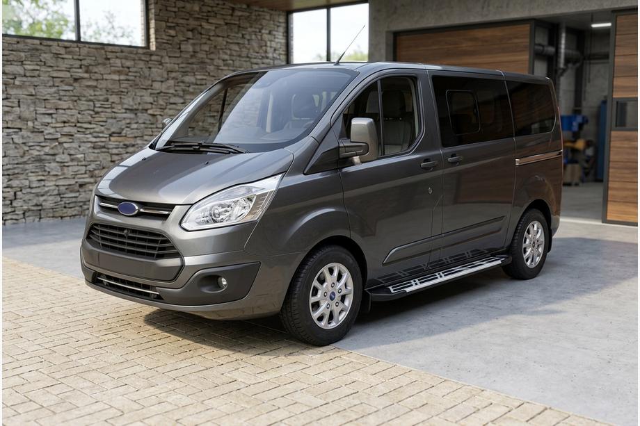 Ford Custom 2013-2022 Estribos Laterales Sunrise (2 uds., Aluminio) Image