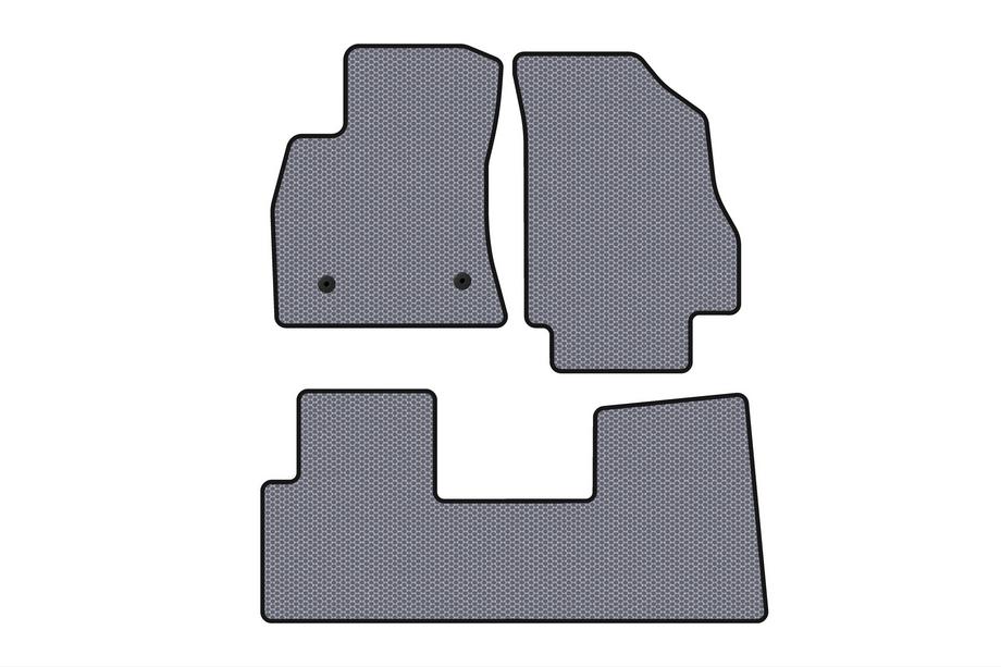 Opel Combo 2012-2018 Alfombrillas de Goma Carsuit (Gris) Image