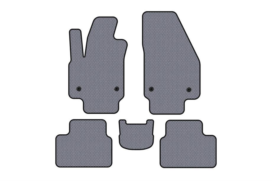 Opel Meriva 2010-2017 Alfombrillas de Goma Carsuit (Gris) Foto 1
