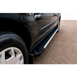 Estribos Laterales RedLine V1 (2 uds., Aluminio) Ford Custom 2013-2022 foto 1