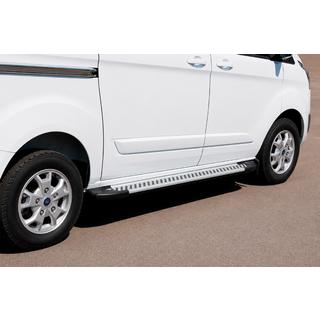 Estribos Laterales Line (2 uds., Aluminio) Ford Custom 2013-2022 foto 1