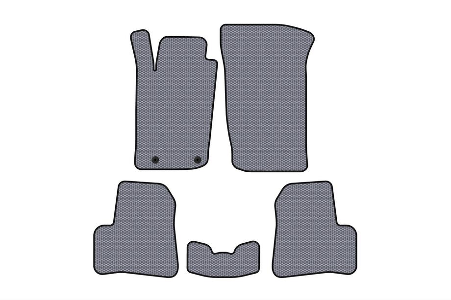 Peugeot 206 1998-2024 Alfombrillas de Goma Carsuit (1998-2009, Gris) Image