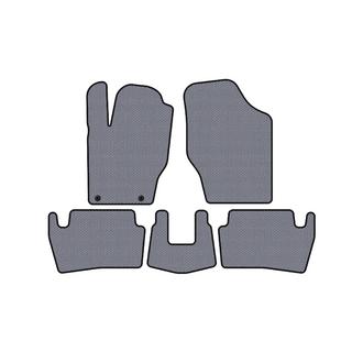 Alfombrillas de goma Carsuit (2001-2005, HB, 5 puertas, gris) Peugeot 307 2001-2008 foto 1