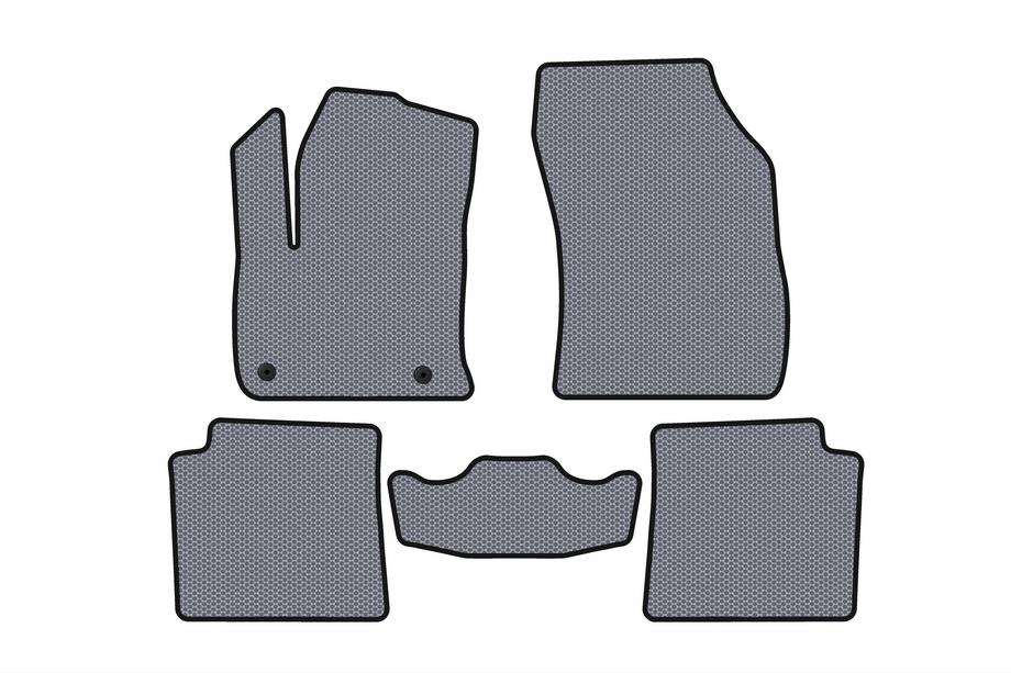 Peugeot 2008 2019- Alfombrillas de Goma Carsuit V1 (Eléctrico, Gris) Foto 1
