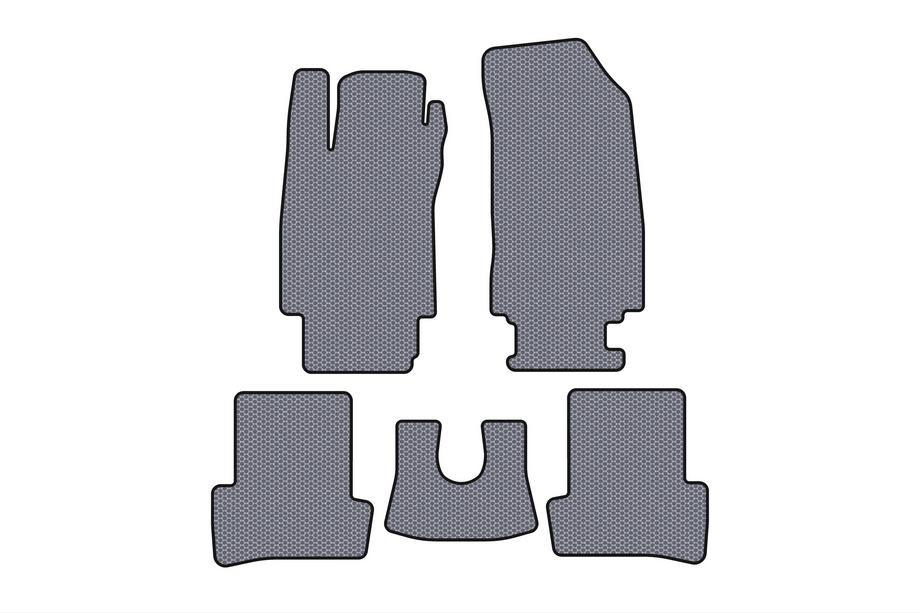 Renault Clio III 2005-2012 Alfombrillas de Goma Carsuit (Gris) Image