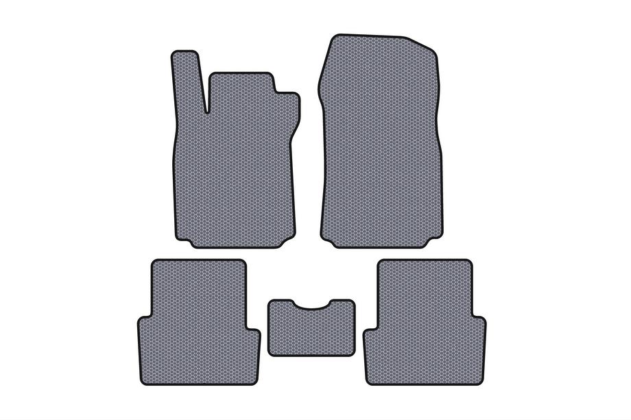 Renault Modus 2005-2012 Alfombrillas de Goma Carsuit (Gris) Foto 1