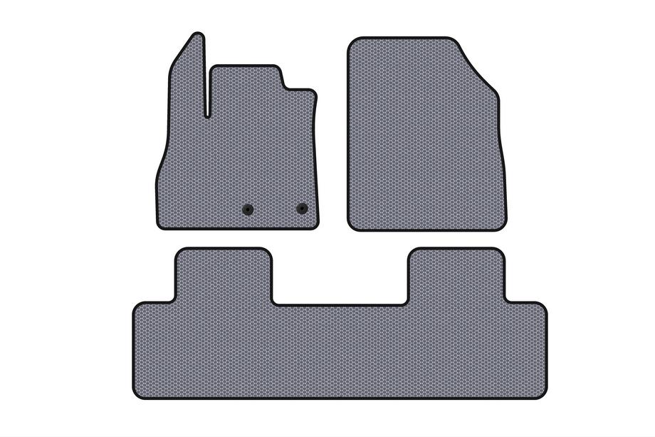 Renault Scenic/Grand 2016–2025 Alfombrillas de goma Carsuit (5 plazas, gris) Foto 1