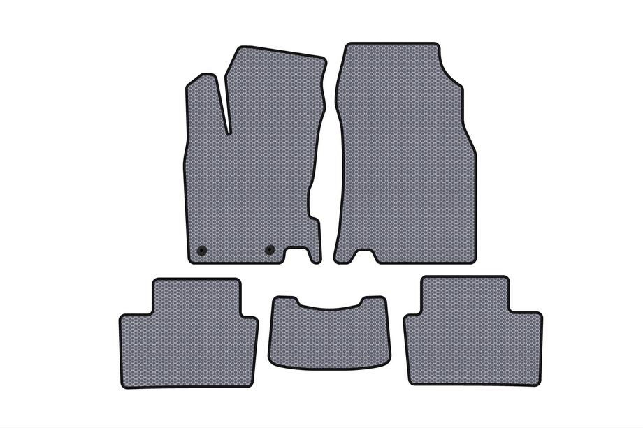 Renault Kadjar 2015-2022 Alfombrillas de Goma Carsuit (2015-2018, Gris) Image