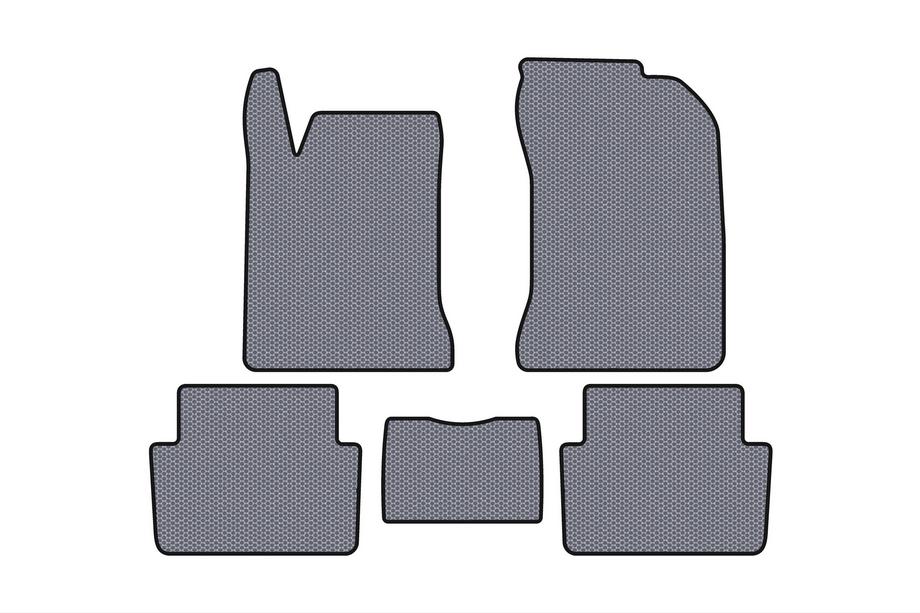 Renault Laguna 2001-2007 Alfombrillas de Goma Carsuit (SW, Gris) Image